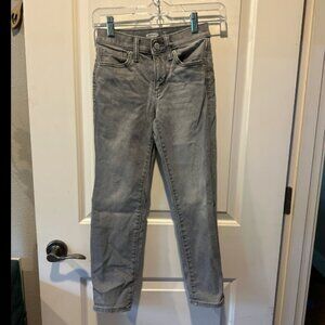 Old Navy Boys Karate Slim Built-In‎ Flex Max Tough Jeans Grey Size 8